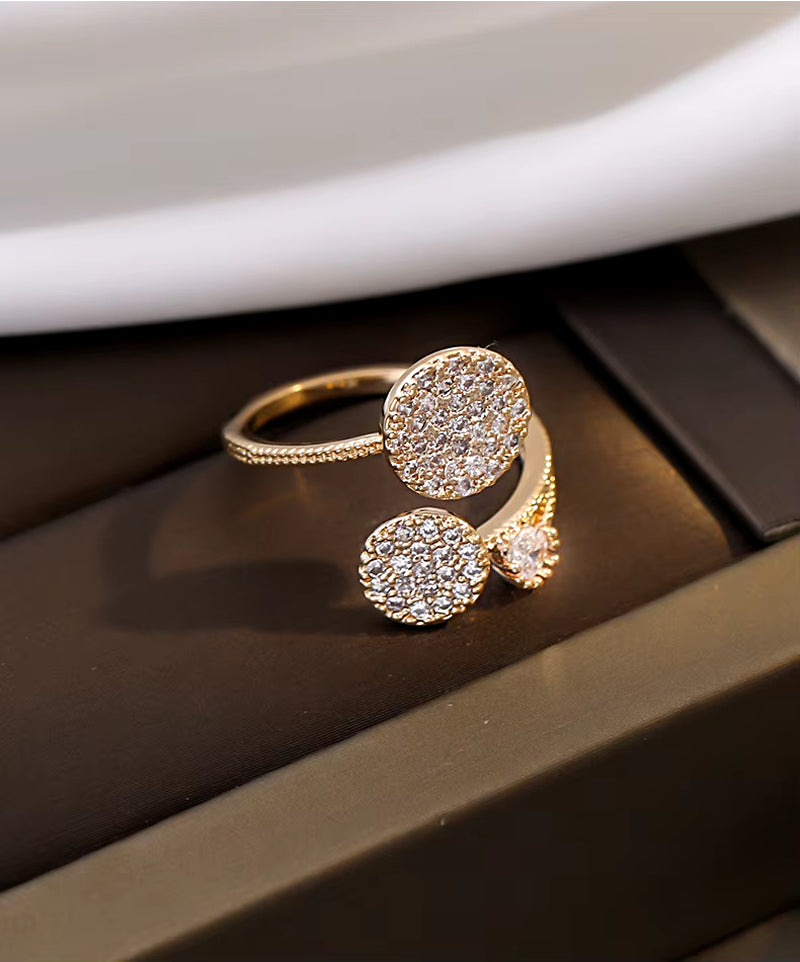 Geometric Round Open Ring – Simple & Versatile Women’s Fashion