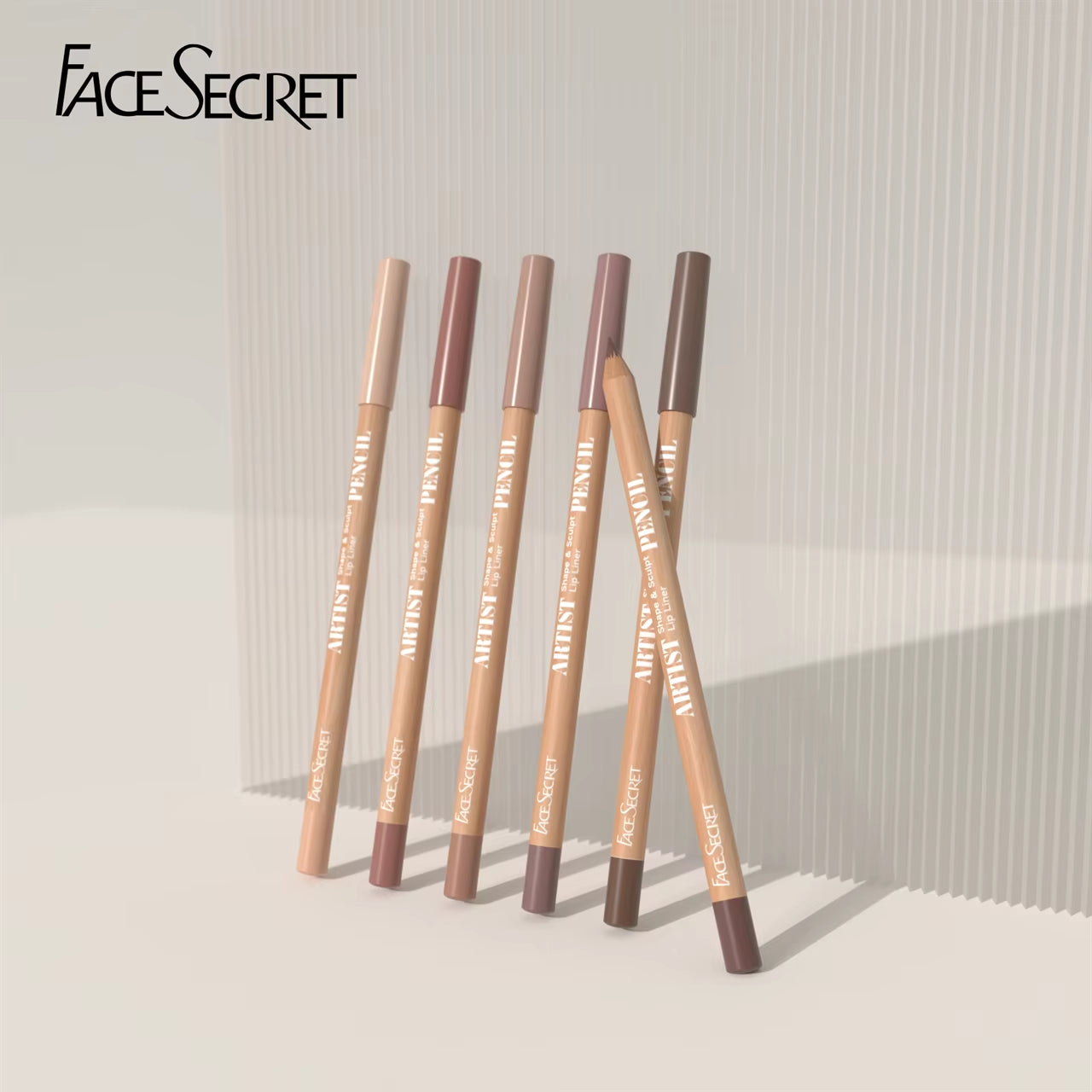 Face Secret Sculpt Lip Liner Set – Soft, Blendable & Precise Matte Finish