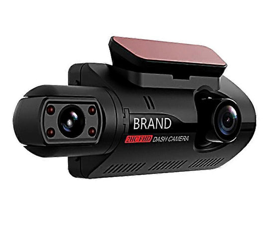 HD 1080P Dual Lens Dash Cam – Front & Rear Car Camera with G-Sensor