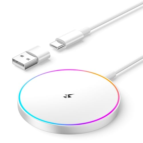 Fast Wireless Charger 15W Magsafe Apple Iphone 15 14 13 12 + USB a to C Adaptor