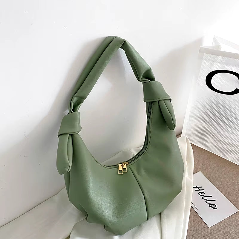 High-Quality Luxury Shoulder Bag - Vintage Hobo Style