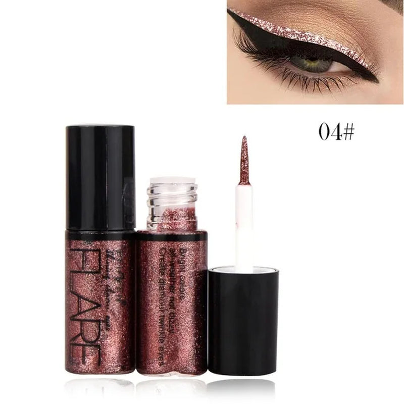 Dual-Ended Seal Stamp Liquid Eyeliner - Waterproof & Fast-Dry Precision Pen