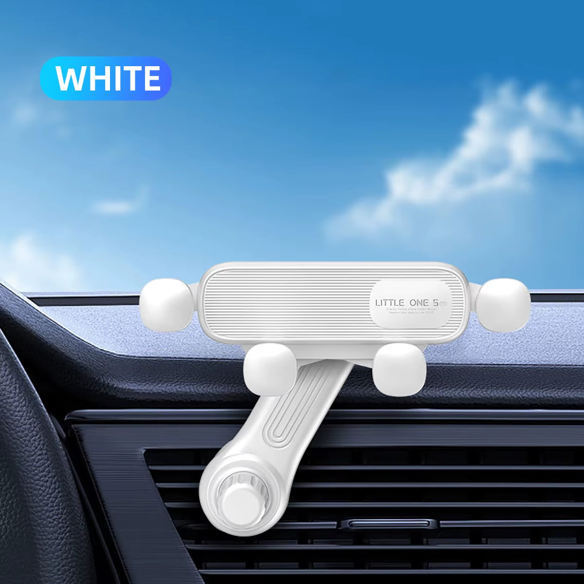 Heavy-Duty Magnetic Car Mount – Shockproof Phone Holder 4.7–7”