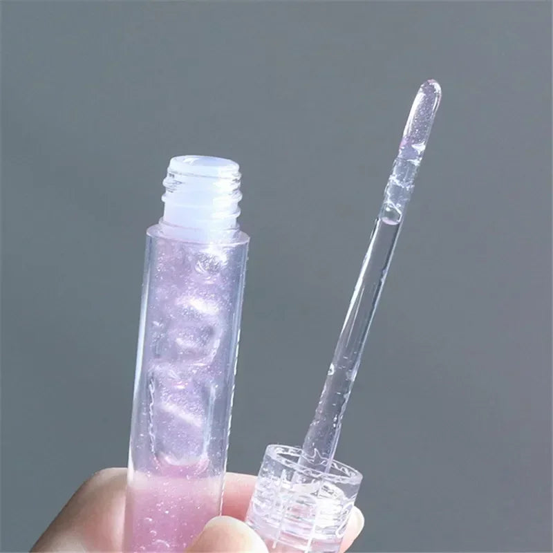 Crystal Clear Mirror Lip Gloss - Long-Lasting Glass Lip Oil