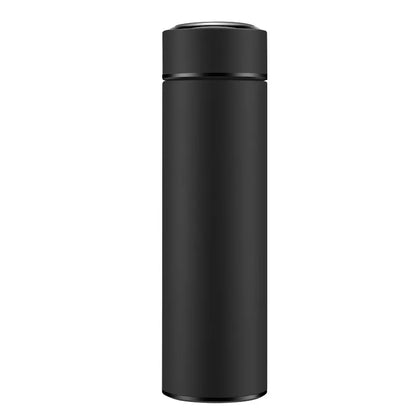 Smart Stainless Steel Water Bottle - Leak Proof, Double Walled, with LCD Temperature Display for Hot & Cold Drinks