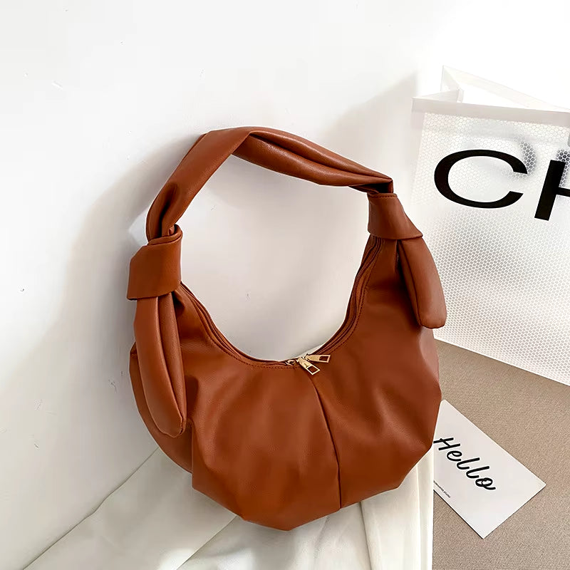 High-Quality Luxury Shoulder Bag - Vintage Hobo Style