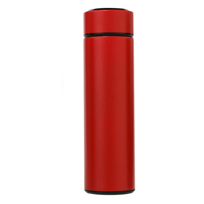 Smart Stainless Steel Water Bottle - Leak Proof, Double Walled, with LCD Temperature Display for Hot & Cold Drinks