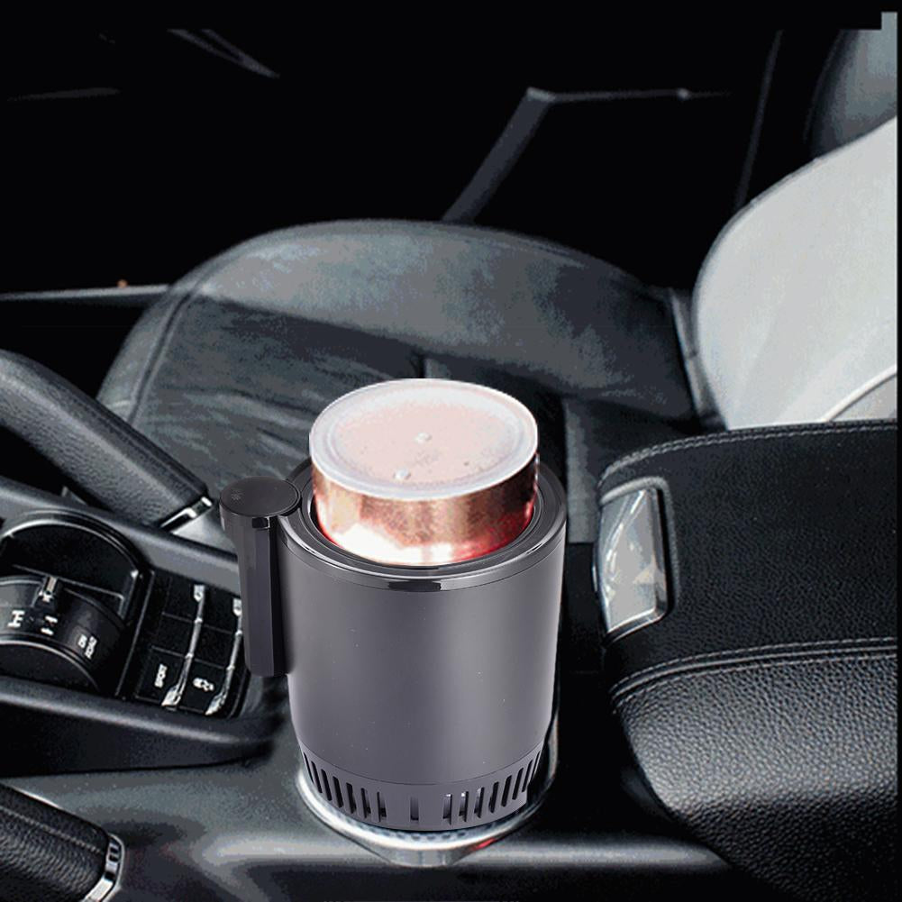 Intelligent Car Cup Warmer Cooler – 2-in-1 Heating & Cooling with LED Display