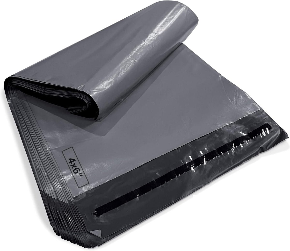 ® 100 Grey Parcel Bags 4" X 6" (102 X 152Mm) Strong Poly Mailer Small Postage Mailing Bags Courier Shipping Postal Bags - Posting Packing Mobile Accessories